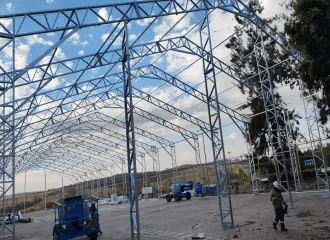 estrutura metalica para galpão