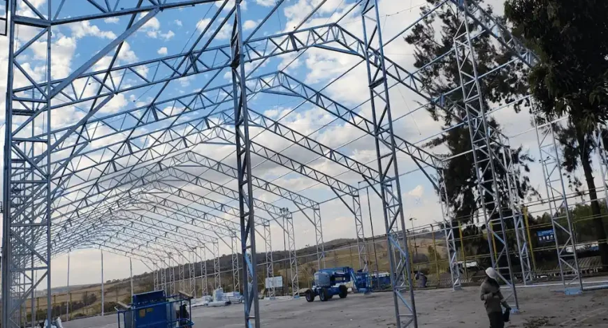 estrutura metalica para galpão
