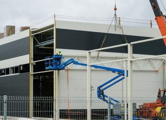 Estruturas de armazenagem logística